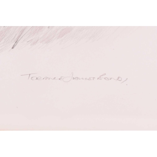 72 - † Terance James Bond (b.1946) British, 'Black Throated Diver' and 'Green Woodpecker', each pencil on... 