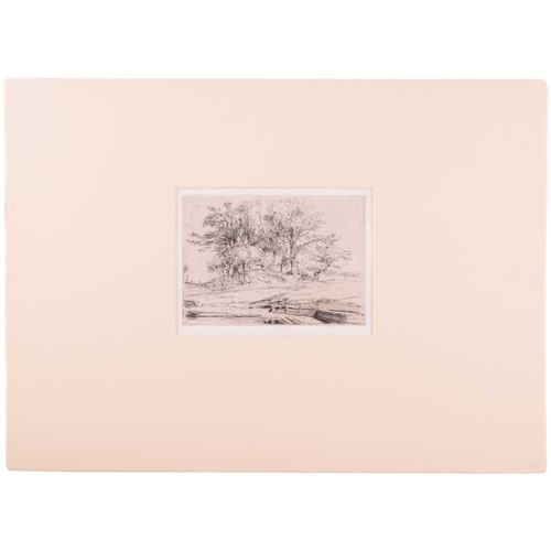 82 - Edward Thomas Daniell (1804-1842), five etchings of Norfolk interest, comprising: 'Pollard Trees, He... 