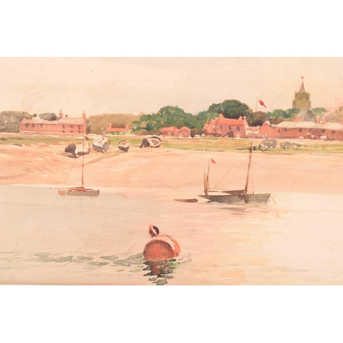 83 - Tom Scott (1854-1927) Scottish, 'West Lynn, Norfolk', watercolour, signed and dated 1906, 27 cm x 46... 