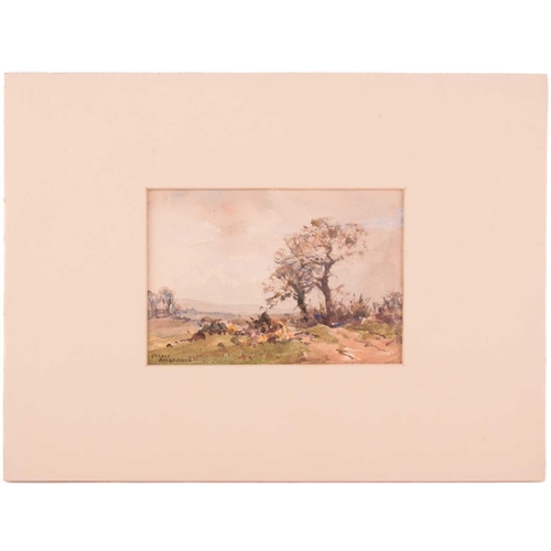 94 - Of Norfolk interest: a collection of watercolours and sketches by various artists, comprising: Josep... 