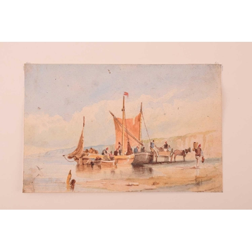 94 - Of Norfolk interest: a collection of watercolours and sketches by various artists, comprising: Josep... 