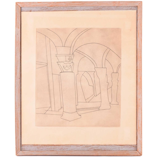 99 - † Ben Nicholson (1894 - 1982), Aquileia, signed and dated 65 in pencil, titled and inscribed artists... 