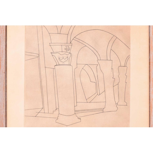 99 - † Ben Nicholson (1894 - 1982), Aquileia, signed and dated 65 in pencil, titled and inscribed artists... 