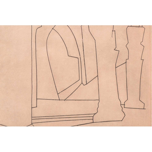 99 - † Ben Nicholson (1894 - 1982), Aquileia, signed and dated 65 in pencil, titled and inscribed artists... 