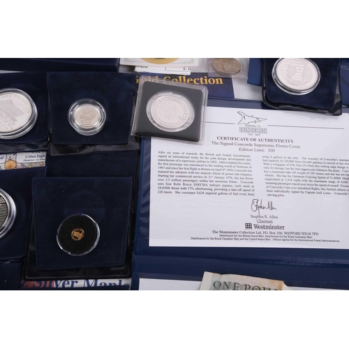 364 - A collection of Commemorative coin covers including Henry VIII, Battle of Britain, Dunkirk Evacuatio... 