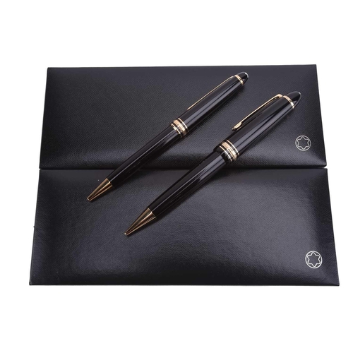 398 - A presentation-cased and boxed Montblanc Meisterstuck 