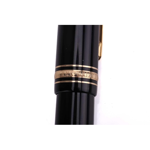 399 - A Mont Blanc Meisterstuck No.149 fountain pen, MS1523847 (unboxed) 15 cm long.