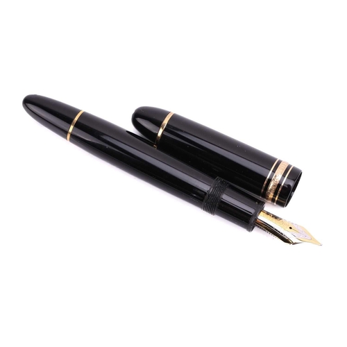 399 - A Mont Blanc Meisterstuck No.149 fountain pen, MS1523847 (unboxed) 15 cm long.