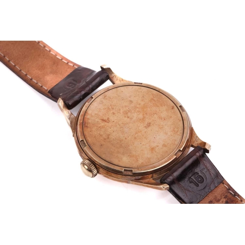 464 - A Garrard & Co. 9ct gold dress watch featuring a Swiss-made hand-wound movement in a yellow gold 9ct... 