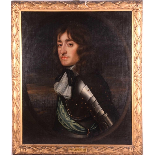 10 - Attributed to John Riley (1646 - 1691), Portrait of James II when Duke of York dressed in armour, un... 