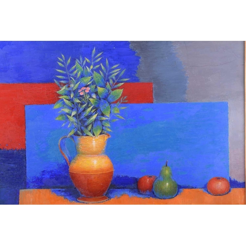 23 - Georges Akopian (1912-1971) Azerbaijanian, 'Nature morte au bouquet', oil on canvas, signed in top l... 