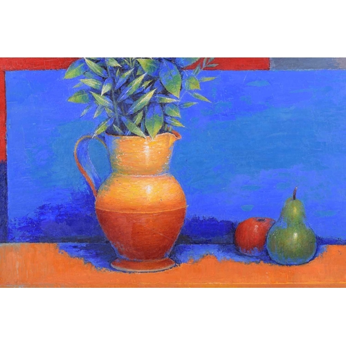 23 - Georges Akopian (1912-1971) Azerbaijanian, 'Nature morte au bouquet', oil on canvas, signed in top l... 