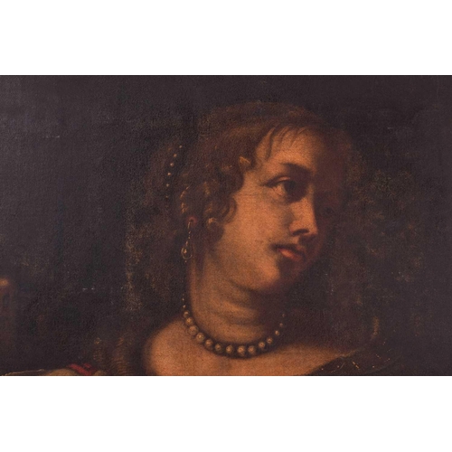 208 - Manner of Guido Reni (1575 - 1642), Salome with the head of John the Baptist, oil on canvas, 89 x 75... 