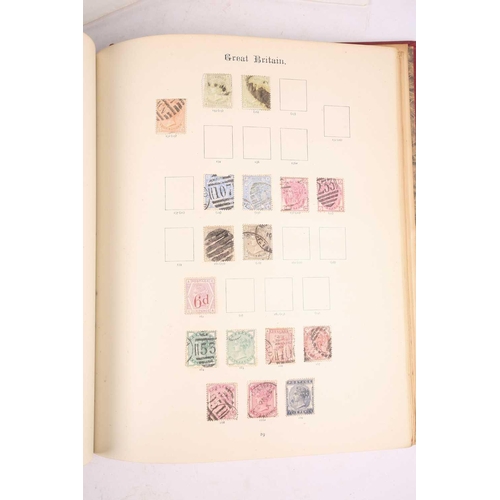 370 - A 'Windsor Loose-Leaf' stamp album, containing Great Britain issues to include 7 x Two Pence Blues, ... 