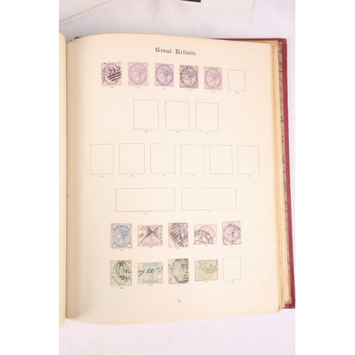 370 - A 'Windsor Loose-Leaf' stamp album, containing Great Britain issues to include 7 x Two Pence Blues, ... 