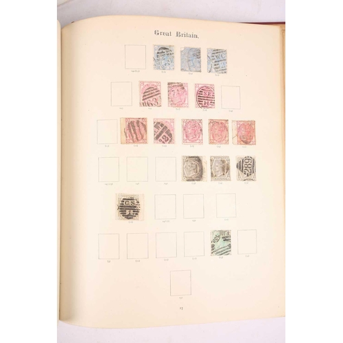 370 - A 'Windsor Loose-Leaf' stamp album, containing Great Britain issues to include 7 x Two Pence Blues, ... 