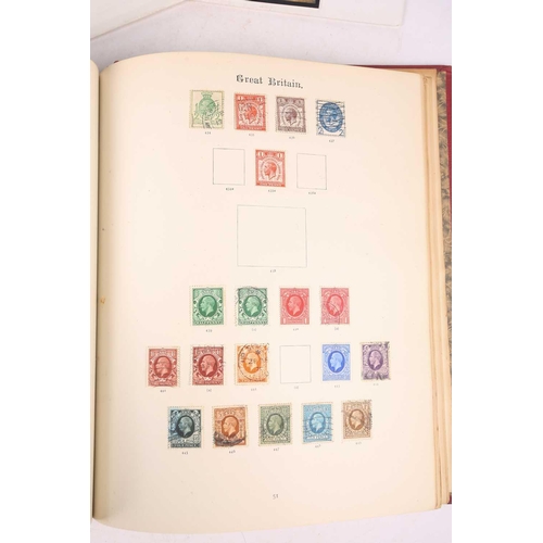 370 - A 'Windsor Loose-Leaf' stamp album, containing Great Britain issues to include 7 x Two Pence Blues, ... 