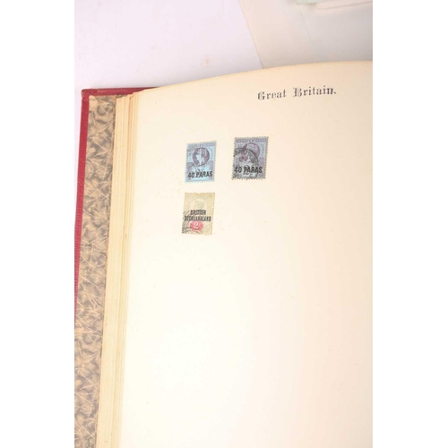 370 - A 'Windsor Loose-Leaf' stamp album, containing Great Britain issues to include 7 x Two Pence Blues, ... 