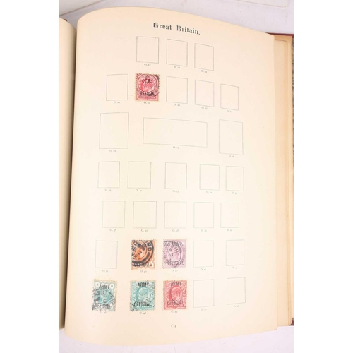 370 - A 'Windsor Loose-Leaf' stamp album, containing Great Britain issues to include 7 x Two Pence Blues, ... 