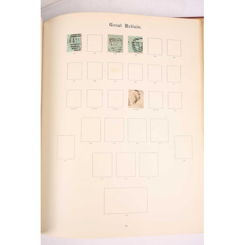 370 - A 'Windsor Loose-Leaf' stamp album, containing Great Britain issues to include 7 x Two Pence Blues, ... 