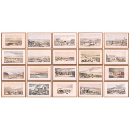 232 - After William Simpson (1823- 1899), a set twenty prints from 'The Seat of the War in the East' compr... 