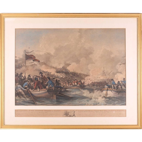 239 - After Anthony Cardon (1772 - 1813), 'The Landing of The British Troops in Egypt, on the 8th March 18... 