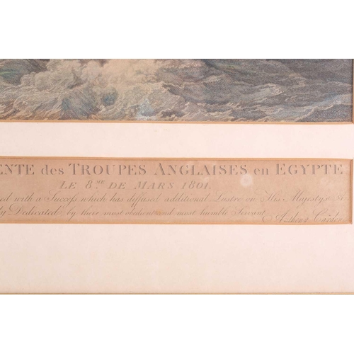 239 - After Anthony Cardon (1772 - 1813), 'The Landing of The British Troops in Egypt, on the 8th March 18... 