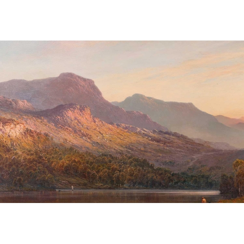 1 - Alfred De Breanski Snr (1852-1928), At the foot of the Trossachs, signed oil on canvas, 60 cm x 90 c... 