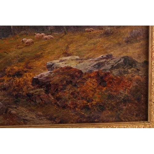 1 - Alfred De Breanski Snr (1852-1928), At the foot of the Trossachs, signed oil on canvas, 60 cm x 90 c... 