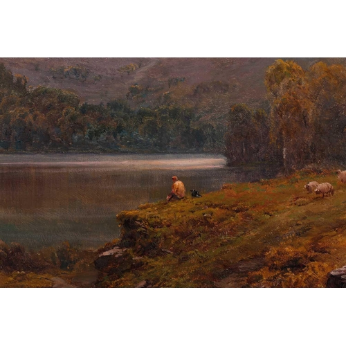 1 - Alfred De Breanski Snr (1852-1928), At the foot of the Trossachs, signed oil on canvas, 60 cm x 90 c... 