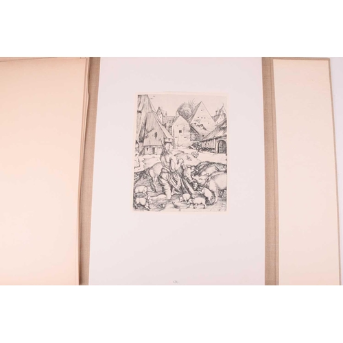 110 - After Albrecht Durer: 'Forty-eight Metal Engravings', a 20th-century folio of reproductions, publish... 