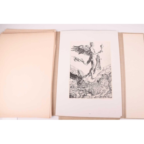 110 - After Albrecht Durer: 'Forty-eight Metal Engravings', a 20th-century folio of reproductions, publish... 