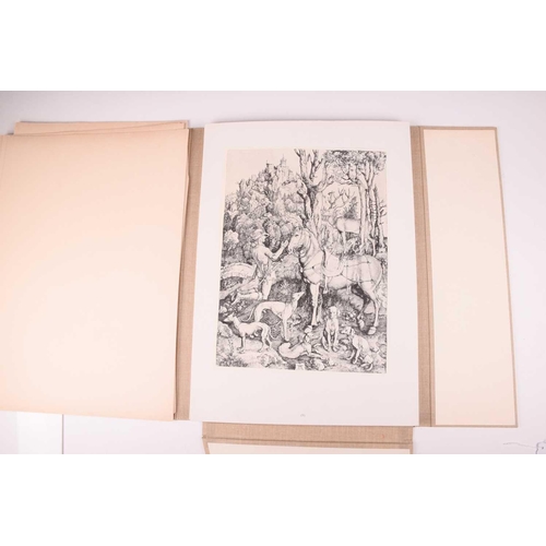 110 - After Albrecht Durer: 'Forty-eight Metal Engravings', a 20th-century folio of reproductions, publish... 