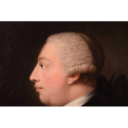 2 - Studio of Allan Ramsay (1713-1784), Portrait of George III (1738-1820), circa 1763, oil on canvas, 7... 