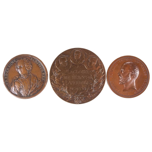 338 - 'International Exhibition of all Fine Arts Industries and Inventions', 1874, a bronze medal by G.T. ... 