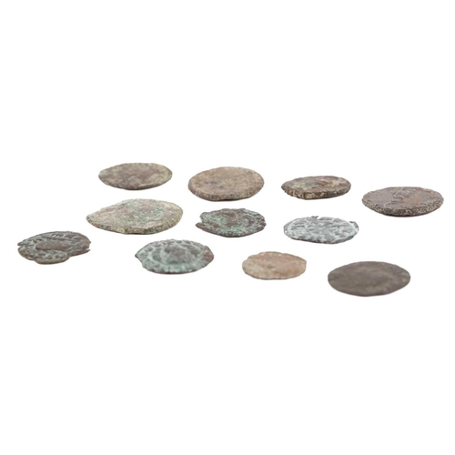 341 - A collection of Ethiopian Aksumite coins, 500-700 AD.