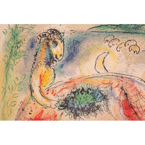 72 - † Marc Chagall (1887-1985), 'Oh Happy Bridegroom', from 'In the Land of the Gods' (plate XII), litho... 