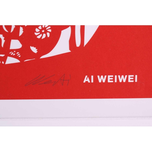 74 - Ai Weiwei (b. 1957) Chinese, 'The Papercut Portfolio', a complete set of eight papercuts, 2019, on w... 