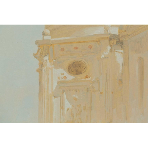 88 - † Roger de Montebello (b.1964) French, The Island of San Michele, signed and dated 2014 verso, oil o... 