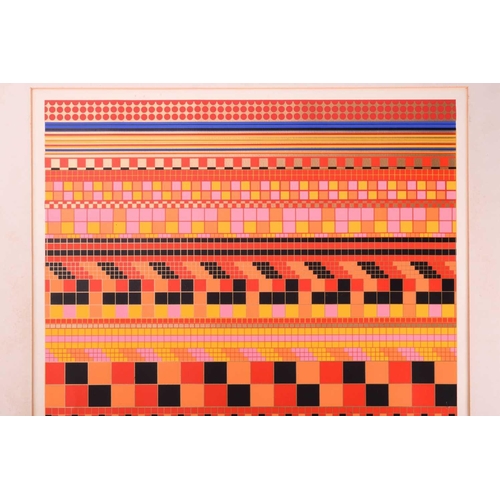 92 - † Joe Tilson (b.1928), Ziggurat 6, offset lithograph, signed, dated and editioned in pencil 'Joe Til... 