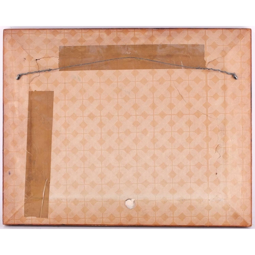 10 - T. Mathieson, (20th Century), figures in landscapes - a pair, signed, oil on board, 24.5 x 34.5 cm, ... 