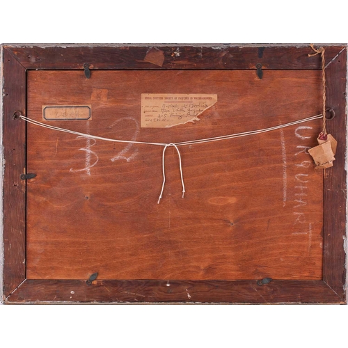 15 - Edith Mary Urquhart (1874-1945) Scottish, Market at Morlaix, signed, watercolour, 35 x 49.5 cm, fram... 