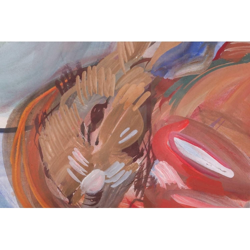 2 - † Raoul Dufy (1877 - 1953) French, still life of a jug and rabbit, signed, gouache and watercolour, ... 