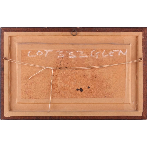 20 - † W.H. Pate? (20th century), Moorland landscape with cottages, indistinctly signed and dated July 19... 