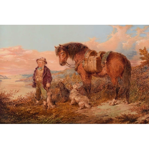 26 - John Paul Jones (act.1855-1888), A Deer Stalker and another - a pair, one signed and dated 1873, oil... 