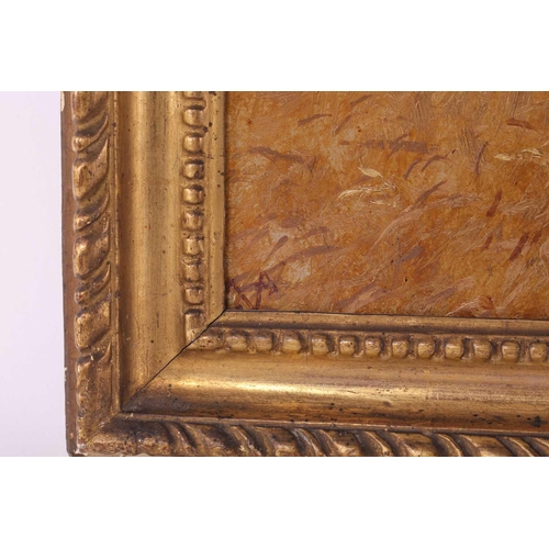 29 - George Vicat Cole (1833- 1893), Cornfield, monogrammed, oil on board, 40 cm x 52 cm, in a gilt frame... 