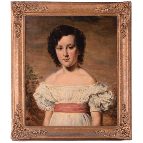 31 - 19th-Century British School, portraits of Philip Cadby (1820 - 1909) and Sarah Cadby (1816 -1874) as... 