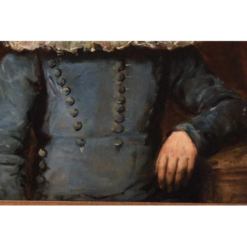 31 - 19th-Century British School, portraits of Philip Cadby (1820 - 1909) and Sarah Cadby (1816 -1874) as... 