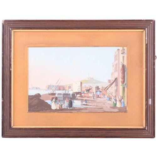 36 - Attributed to Giacomo Guardi (1764 - 1835), Four Venetian views including Piazza San Marco and Santa... 