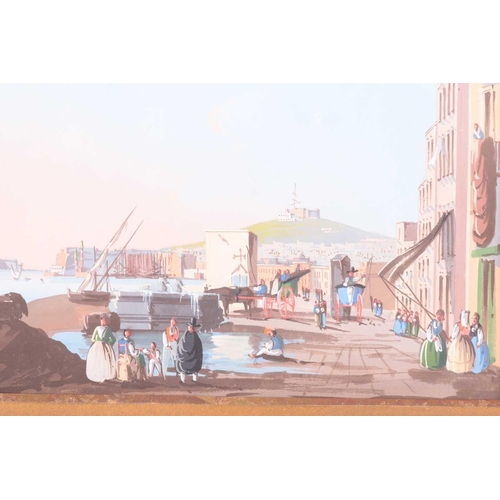 36 - Attributed to Giacomo Guardi (1764 - 1835), Four Venetian views including Piazza San Marco and Santa... 